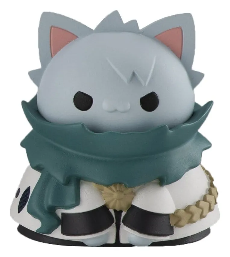 Bleach Mega Cat Project Minifigures 3 cm Thousand-Year Blood War Bleach Nyan Blind Box Display (8) (Repeat)